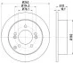<strong>Диск гальмівний задній Hyundai Tucson 2.0 (04-10)/ Kia Sportage, Magentis 2.0, 2.7 (09-) NISSHINBO Nisshinbo ND6002K (фото 1)</strong>
