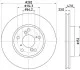 <strong>Диск гальмівний передний Honda Accord 2.4 (02-08) NISSHINBO Nisshinbo ND8027K (фото 1)</strong>