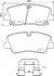 <strong>Колодки гальмівні дискові задні Strong Ceramic Hyundai H350 (15-) NISSHINBO Nisshinbo NP6132SC (фото 1)</strong>