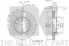 Диск тормозной передний NK 203645 (фото 3)