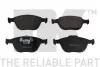<strong>Комплект дискових гальмівних колодок NK 222560 (фото 1)</strong>