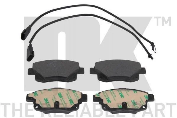 <strong>Колодки тормозные дисковые задние NK 222565 (фото 1)</strong>