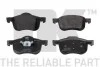 <strong>Колодки передні Volvo S60 / S80 / V70 2.0 / 2.3 / 2.8 / 3.0 NK 224820 (фото 1)</strong>