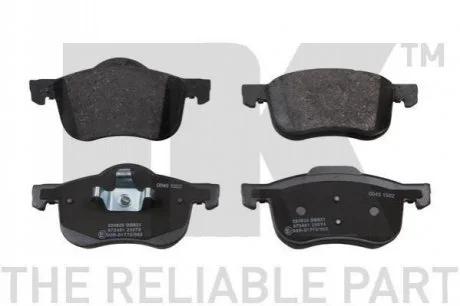 Колодки передні Volvo S60 / S80 / V70 2.0 / 2.3 / 2.8 / 3.0 для NK 224820 фото товару