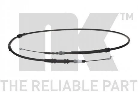 Трос стоянкового гальма Т5 для Volkswagen NK 9047119 фото товару