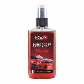 Автомобільний ароматизатор повітря PUMP SPRAY New Car 75ml NOWAX NX07510 фото товару