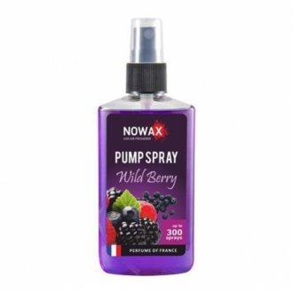 Ароматизатор PUMP SPRAY Wild berry 75ml NOWAX NX07514 фото товару