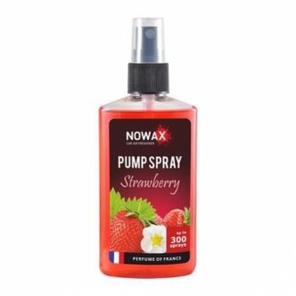 Автомобільний ароматизатор повітря PUMP SPRAY Strawberry 75ml NOWAX NX07515 фото товару