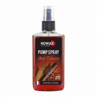 Автомобільний ароматизатор повітря PUMP SPRAY Anti Tobacco 75ml NOWAX NX07517 фото товару