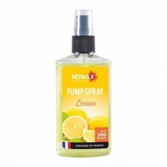 Ароматизатор PUMP SPRAY Lemon 75ml NOWAX NX07519 фото товару