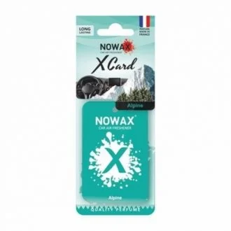 Автомобільний ароматизатор повітря серія "X CARD" - Alpine для NOWAX NX07533 фото товару