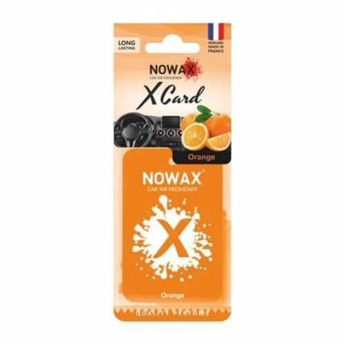 <strong>Автомобільний ароматизатор повітря серія "X CARD" - Orange NOWAX NX07535 (фото 1)</strong>