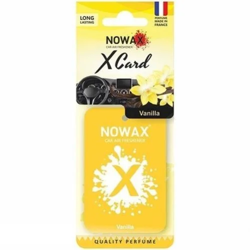 <strong>Автомобільний ароматизатор повітря серія "X CARD" - Vanilla NOWAX NX07536 (фото 1)</strong>