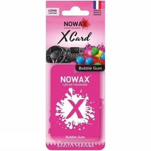 <strong>Автомобільний ароматизатор повітря серія " X CARD" - Bubble Gum NOWAX NX07540 (фото 1)</strong>