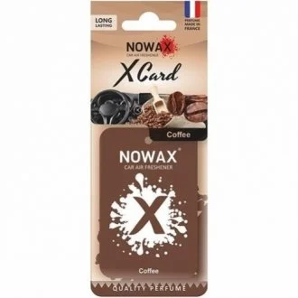 Автомобільний ароматизатор повітря серія " X CARD" - Coffee для NOWAX NX07541 фото товару