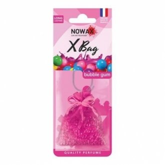 Автомобільний ароматизатор повітря полімерний X Bag-Bubble Gum NOWAX NX07550 фото товару