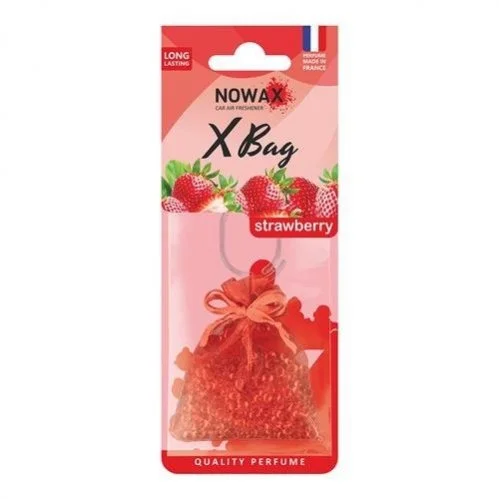 <strong>Автомобільний ароматизатор повітря полімерний X Bag Strawberry NOWAX NX07560 (фото 1)</strong>