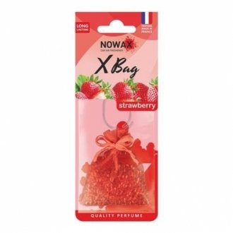 Автомобільний ароматизатор повітря полімерний X Bag Strawberry NOWAX NX07560 фото товару