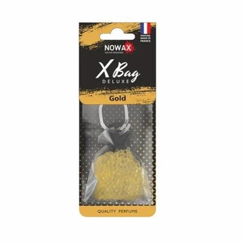 <strong>Автомобільний ароматизатор повітря полімерний X Bag DELUXE -Gold NOWAX NX07583 (фото 1)</strong>