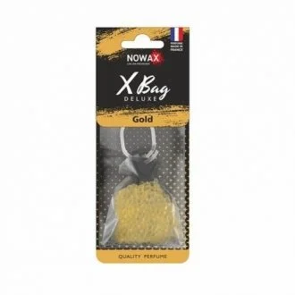 Автомобільний ароматизатор повітря полімерний X Bag DELUXE -Gold для NOWAX NX07583 фото товару