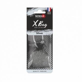 Автомобільний ароматизатор повітря полімерний X Bag DELUXE -Silver NOWAX NX07584 фото товару