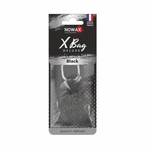 <strong>Автомобільний ароматизатор повітря полімерний X Bag DELUXE -Black NOWAX NX07585 (фото 1)</strong>