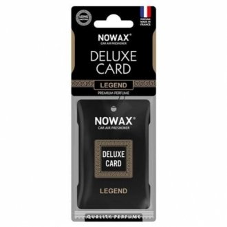 Ароматизатор целюлозний серія Delux Card 6 г. - Legend NOWAX NX07730 фото товару