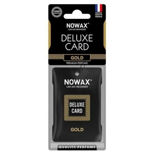 <strong>Ароматизатор целюлозний серія Delux Card 6 г-Gold NOWAX NX07731 (фото 1)</strong>