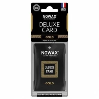 Ароматизатор целюлозний серія Delux Card 6 г-Gold для NOWAX NX07731 фото товару