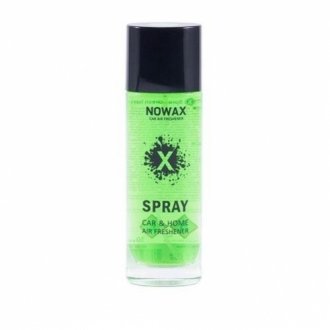 Автомобільний ароматизатор спрей (без упак.) X Spray- Green lemon 50ml NOWAX NX07770 фото товару