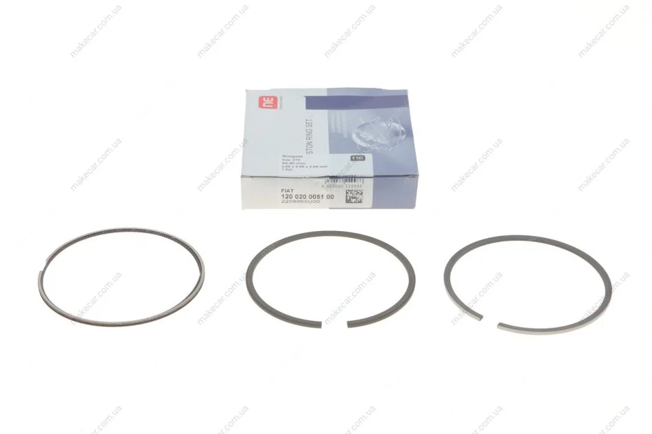 <strong>Кільця поршневі Ducato/Daily 2.8TD (94.4mm/STD)(2.5x2x2.5) NPR 120 020 0051 00 (фото 1)</strong>