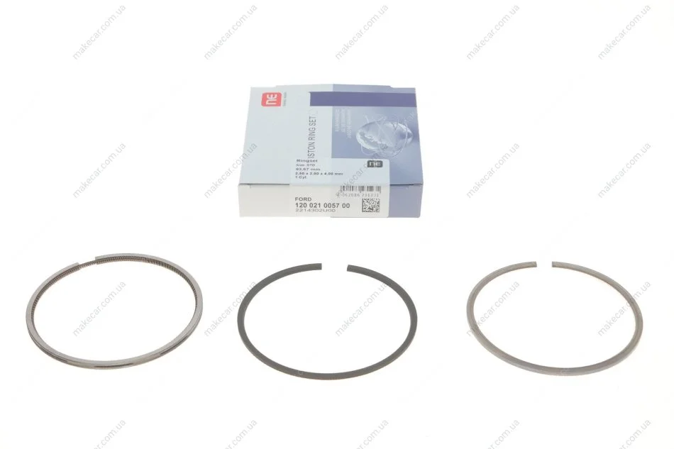 <strong>Кільця поршневі Transit 2.5D/TD (93.67mm/STD)(2.5/2/4) NPR 120 021 0057 00 (фото 1)</strong>
