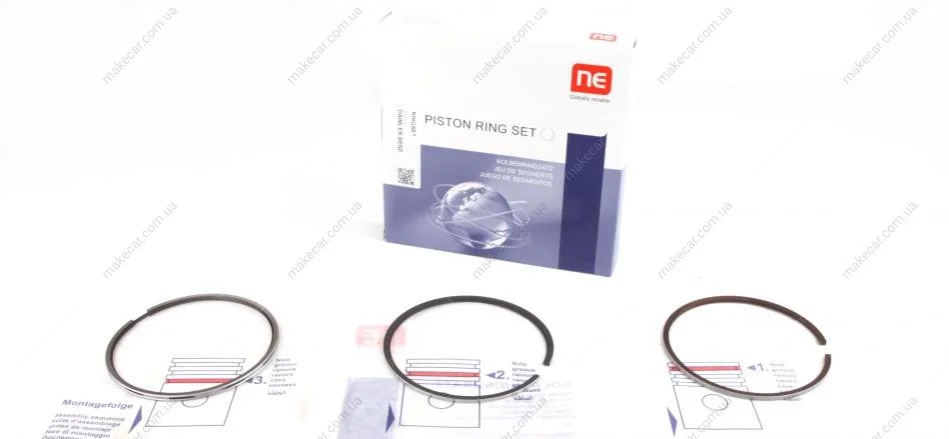 <strong>Кільця поршневі NPR 120 100 0021 00 (фото 1)</strong>