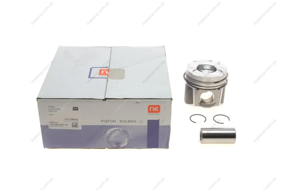 <strong>Поршень Movano/Vivaro/Master/Trafic 2.5 dTi/dCi 01-07 (89.5 mm/+0.50) NPR 130 038 0031 21 (фото 1)</strong>