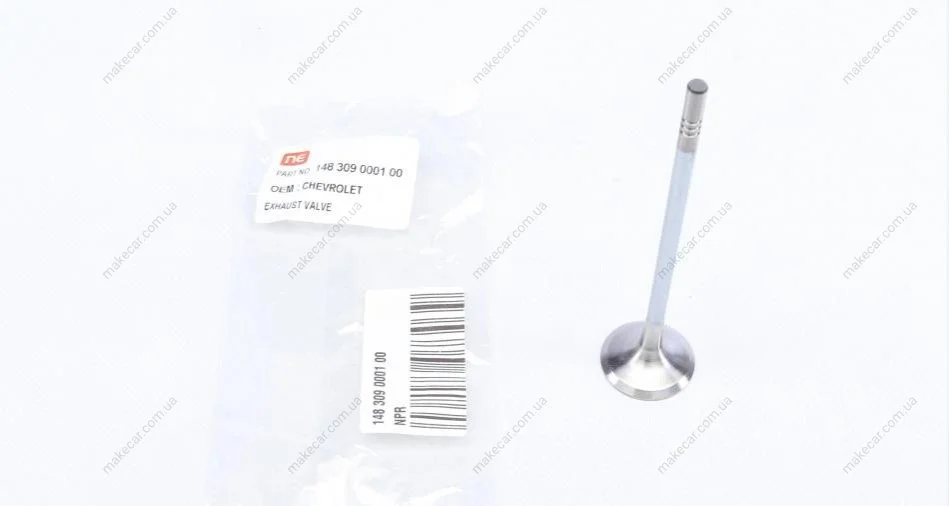<strong>Клапан випуск. Opel Astra 1.6/1.8 i 00- / Vectra 1.6/1.8 i 06- NPR 148 309 0001 00 (фото 1)</strong>
