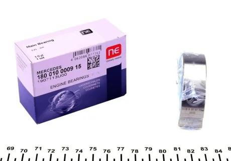 Вкладиші корінні MB ОМ611 (+0.25) (1 шийка) для NPR 180 010 0009 15 фото товару