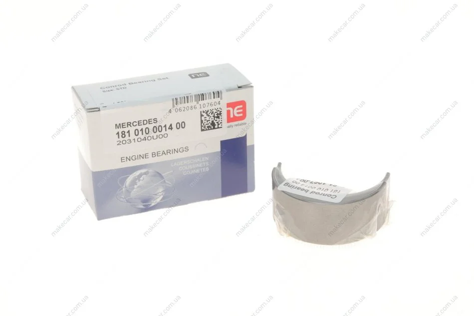 <strong>Вкладиші шатунні Mercedes Benz OM611/646 (STD) (Sputter покрытие) NPR 181 010 0014 00 (фото 1)</strong>