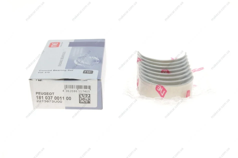 <strong>Вкладиші шатунні Scudo/Jumpy/Ducato/Boxer 2.0/2.2 HDi (STD) NPR 181 037 0011 00 (фото 1)</strong>