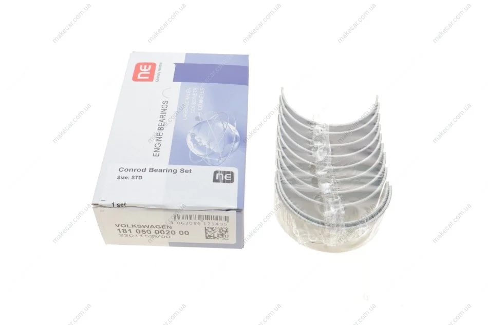 <strong>Вкладиші шатунні T5/Crafter 2.5TDI 03- (STD) NPR 181 050 0020 00 (фото 1)</strong>