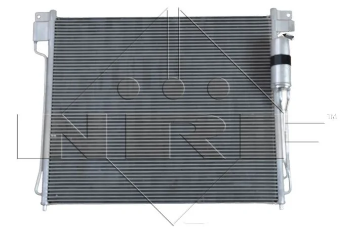 <strong>Конденсатор кондиціонера NISSAN Navara 2.5D 05- (вир-во) NRF 35582 (фото 1)</strong>