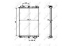Купити Радіатор системи охолодження, DAF 85 NRF 519586 за низькою ціною в Україні (фото 5)