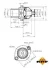 <strong>Термостат, охолоджуюча рідина NRF 725035 (фото 2)</strong>