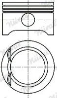 <strong>Поршень NURAL 87-102700-00 (фото 1)</strong>