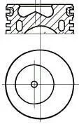 <strong>Поршень з кільцями FORD 83,00 1,8 TDCi 99- (вир-во Nural) NURAL 87-107007-10 (фото 1)</strong>