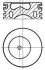<strong>Поршень з кільцями FORD 83,00 1,8 TDCi 99- (вир-во Nural) NURAL 87-107007-10 (фото 1)</strong>