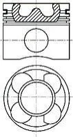 <strong>Комплект кілець поршневих NURAL 87-114400-65 (фото 1)</strong>