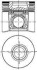 Поршень з кільцями FIAT 94,40 2.8TD Euro 2 98 - трапецієподібний шатун NURAL 87-122200-10 (фото 1)