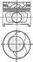 <strong>Поршень RENAULT 76.0 K9K PIN 25X60 EURO 3 TRAPEZ 06/01-> NURAL 87-123400-00 (фото 1)</strong>