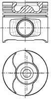 Купить Поршень NURAL 87-124000-30 по низкой цене в Украине (фото 1)