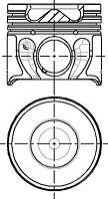 Поршень NURAL 87-140807-10 фото товару